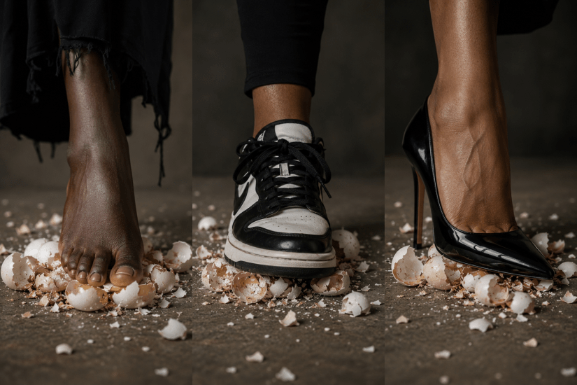Women who were taught to walk on&nbsp;eggshells